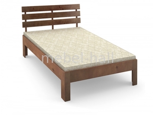 Кровать односпальная деревянная НОВАРА 90х200 Мебигранд