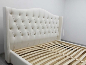 Двуспальная кровать с  высоким изголовьем и подъемным механизмом Голд 140x200 см Shik-Galichina